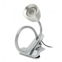 LED Table Lamp with Clip COB 3W Metal Hose Reading Lamp USB 5V