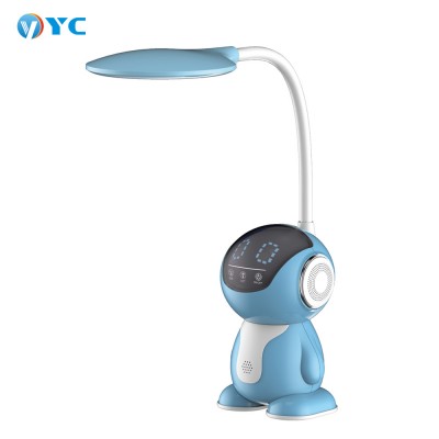 8W Sensor touch switch flexible led desk lamps 360 rotating reading lamp 3 modes colour temperture dimming table lamps